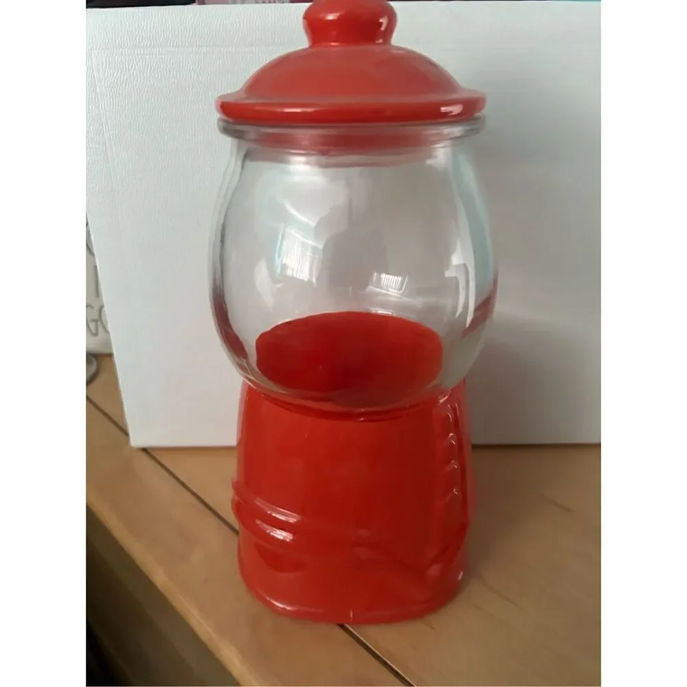 BRAND NEW Target Glass Gumball Machine, Red